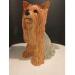 Beswick model of a Yorkshire Terrier, numbered 2377, height 26cm