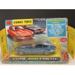 Corgi Toys 335 4.2 Litre Jaguar 'E' Type 2+2, boxed