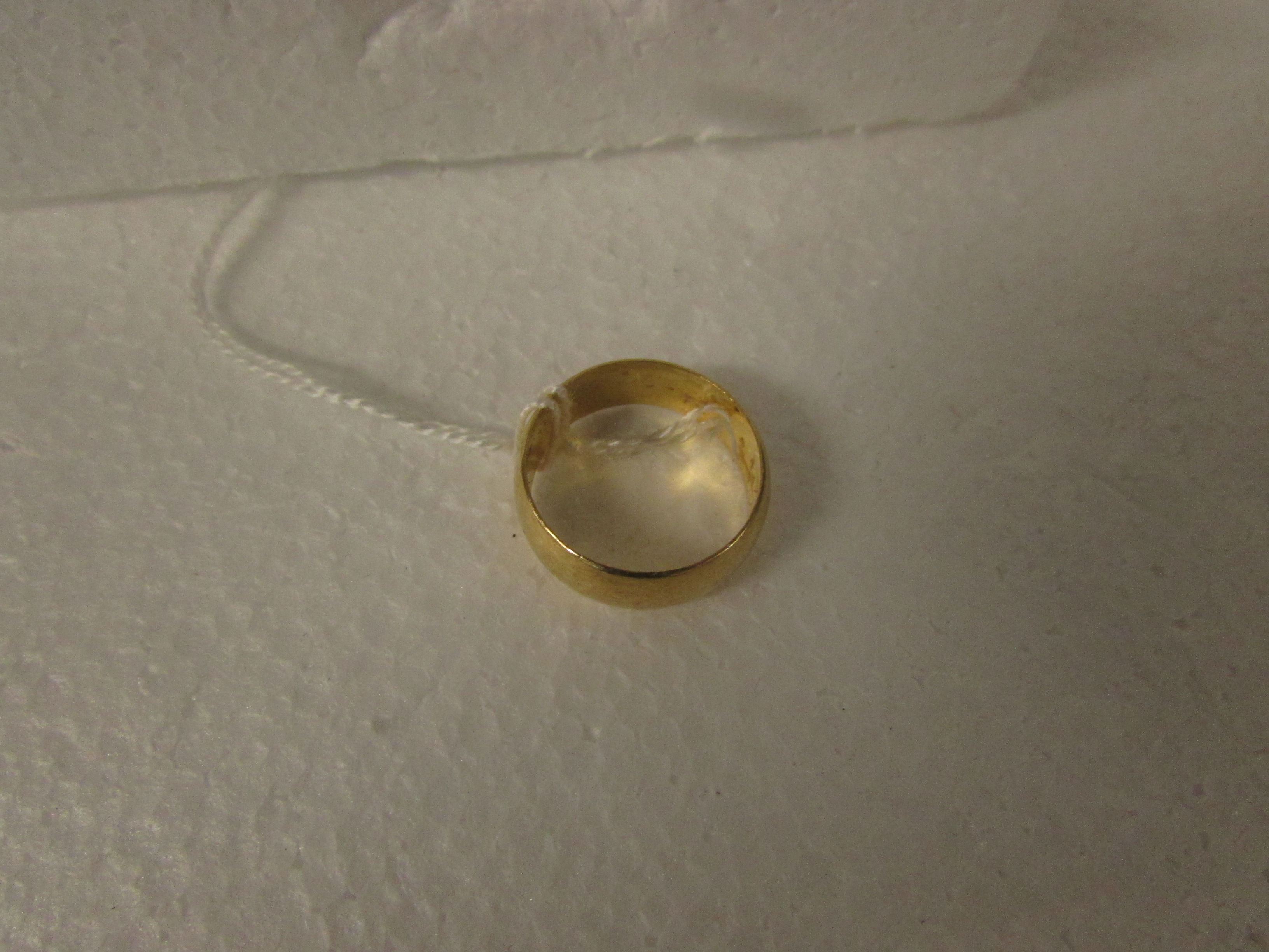 22ct gold ring, 5g