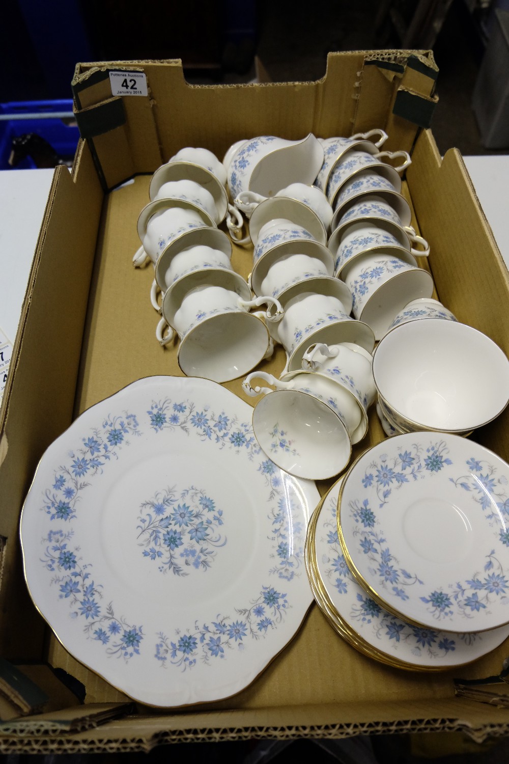 A collection of Colclough China Tea Ware