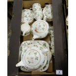 A collection of Wedgwood Wild Strawberry