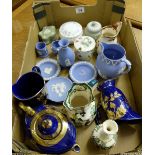 A collection of pottery to include Wedgw