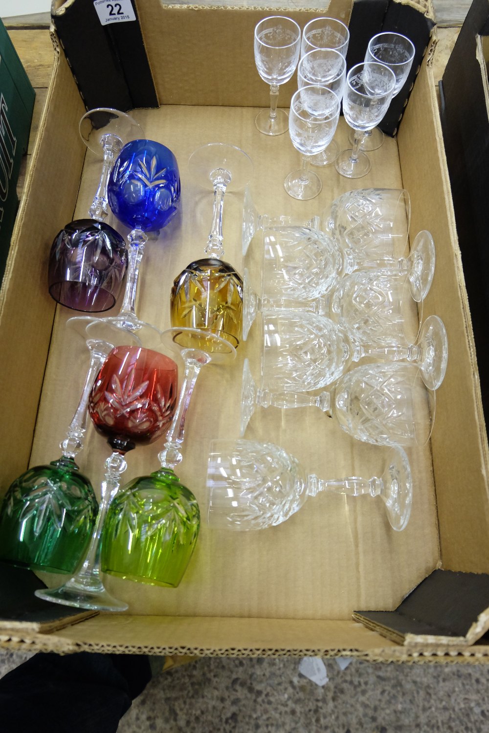 A collection of quality glassware to inc