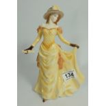 Royal Worcester large figurine Garden Pa