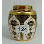 Royal Crown Derby Old Imari ginger jar a