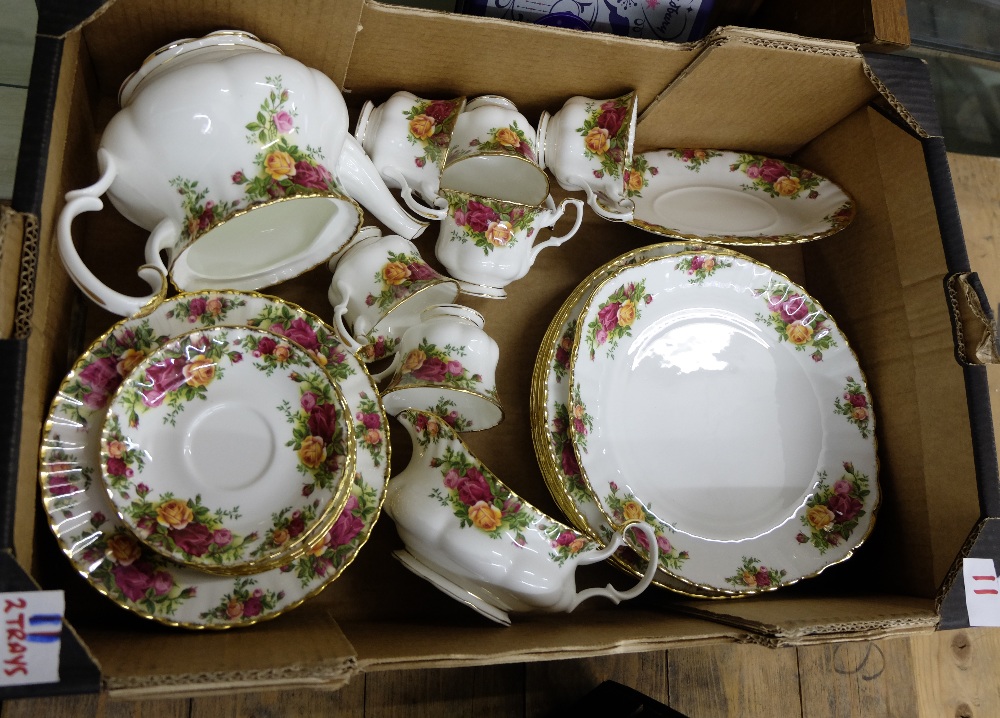 A collection of Royal Albert Old Country