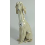 Lladro figure of a Large Afghan Hound he