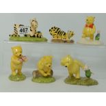 Royal Doulton Winnie the Pooh figures Th