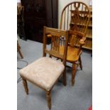 Reproduction Windsor armchair and Edward