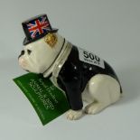 Royal Doulton model of seated Bulldog wi