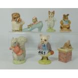 Royal Albert Beatrix Potter figures Old