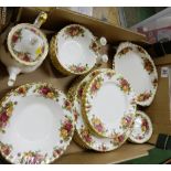 A collection of Royal Albert Old Country