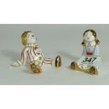 Royal Crown Derby paperweights mini Rag