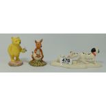 Royl Doulton tableau figure Lucky and Fr