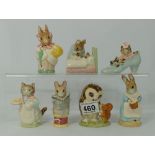 Royal Albert Beatrix Potter figures Mrs