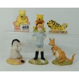 Royal Doulton Winnie the Pooh figures Ch