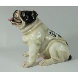 UKI Ceramics model of seated Bulldog in