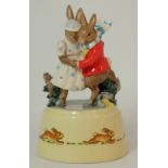 Royal Doulton musical figure Winter waltz