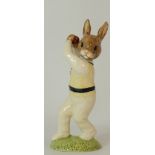 Royal Doulton Bunnykins figure Bowler DB144, UKI Ceramics limited edition