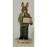 Royal Doulton Bunnykins figure John Logie Baird DB439, UK limited edition from the Inventors