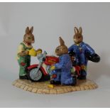 Royal Doulton Bunnykins Tableau figure Ready to Ride DB363 , limited edition