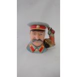 Royal Doulton large character jug Joseph Stalin D7284, from the world war II politicians series,