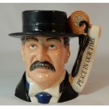 Royal Doulton large character jug Lord Chamberlain D7296, from the world war II politicians series,