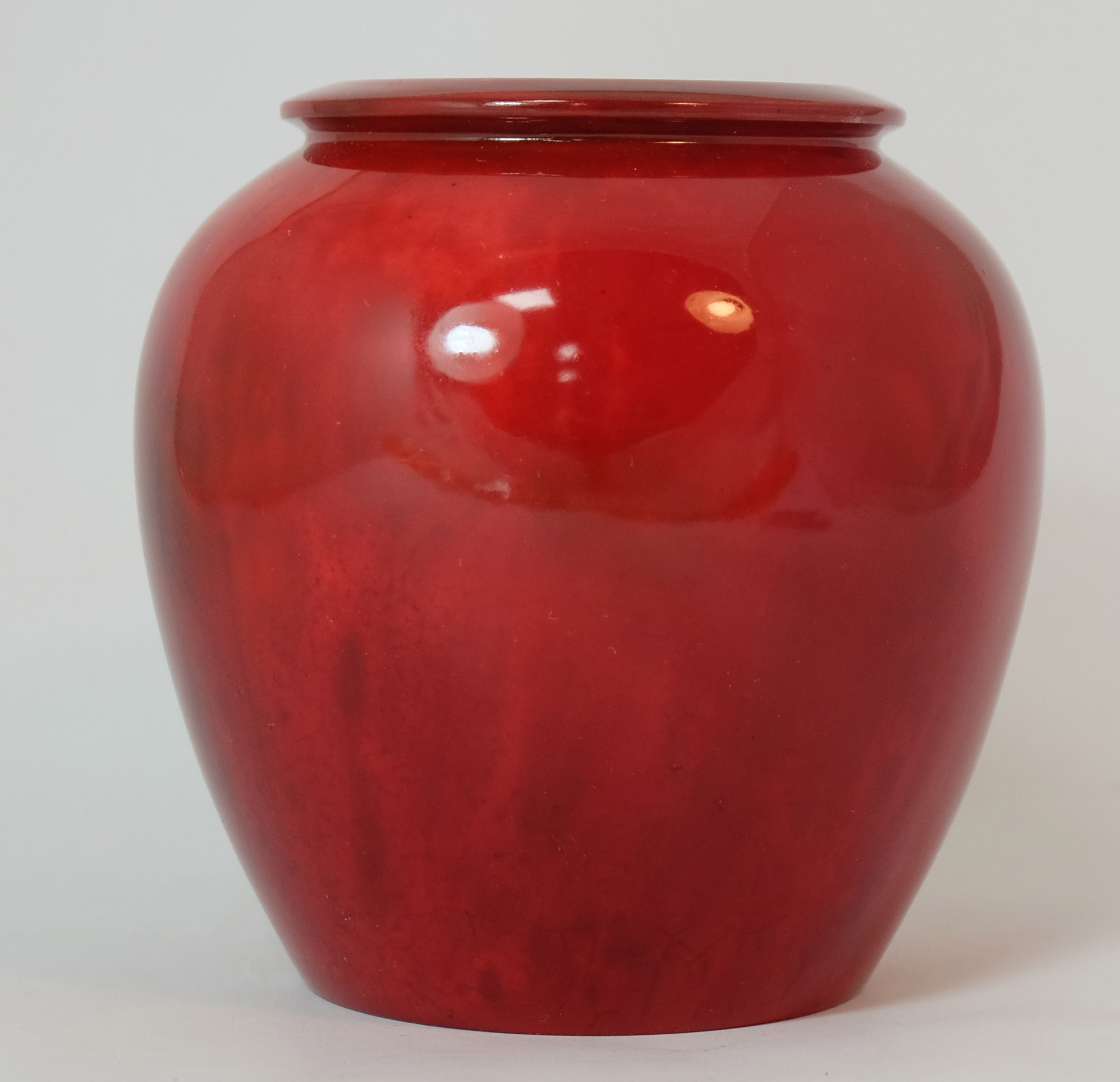 Bernard Moore flambe vase, height 12.5cm - Image 2 of 2