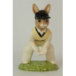 Royal Doulton Bunnykins figure Wicket Keeper DB150, UKI Ceramics limited edition