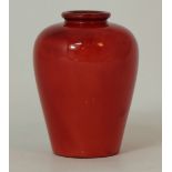 Bernard Moore flambe miniature vase, height 7cm