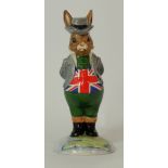 Royal Doulton Bunnykins prototype figure John Bull, different colour trousers and shirt (no