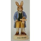 Royal Doulton Bunnykins figure James Brindley DB438, UK limited edition from the Inventors