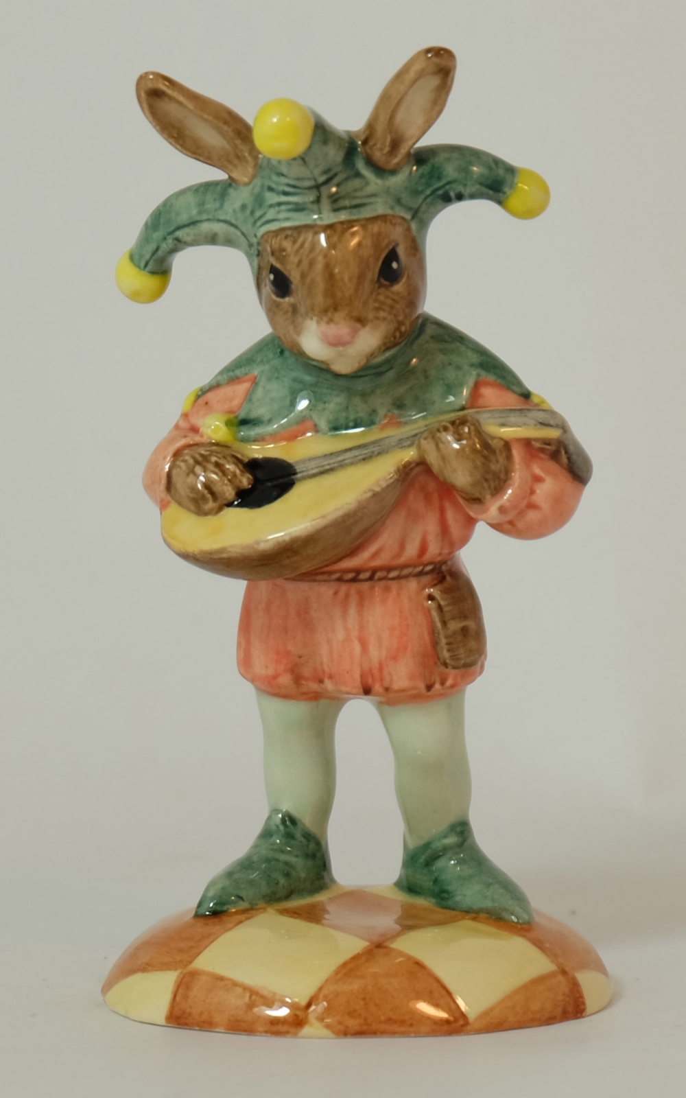 Royal Doulton Bunnykins figure Jester DB161, UKI Ceramics limited edition