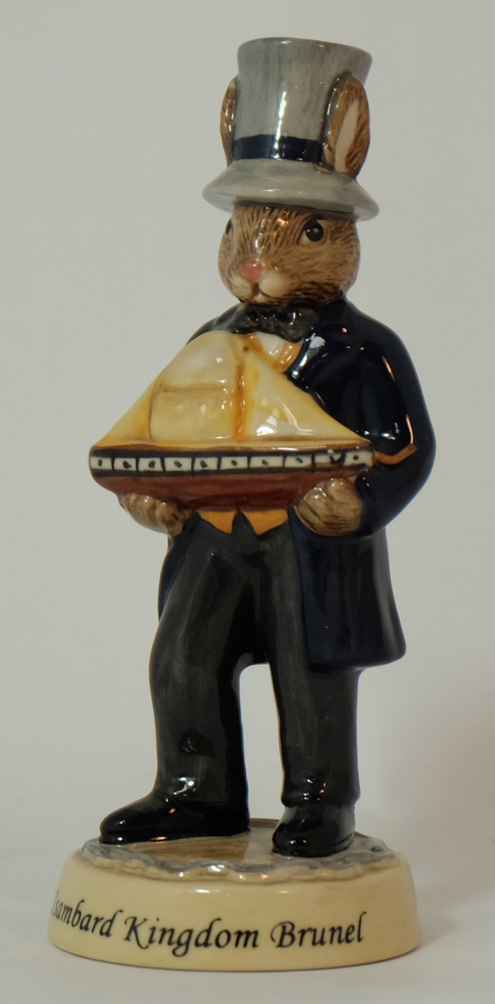 Royal Doulton Bunnykins figure Isambad Kindom Brunel DB437, UK limited edition from the Inventors