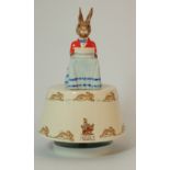 Royal Doulton musical figure Happy Birthday Bunny