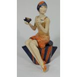 Peggy Davies Artist Proof "Imitating Life" figurine by John Micheal with cert