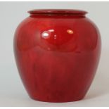 Bernard Moore flambe vase, height 12.5cm