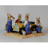 Royal Doulton Bunnykins Tableau figure Just Like New DB361 , limited edition