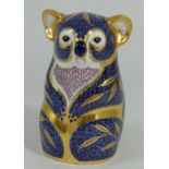 Royal Crown Derby paperweight Koala Bear , gold stopper, boxed