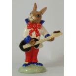 Royal Doulton Bunnykins figure Rock and Roll DB124 limited edition colourway for the hall of fame