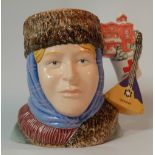 Royal Doulton large character jug Larisa Foederovna D7287, from the Literaty characters series,