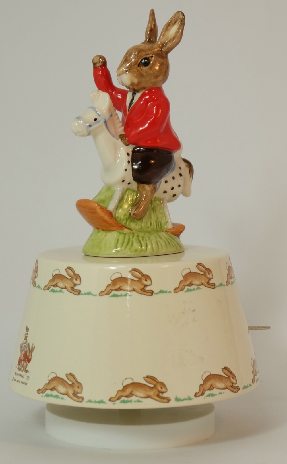 Royal Doulton musical figure Rock a bye baby