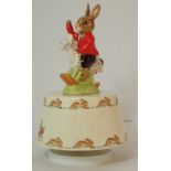 Royal Doulton musical figure Rock a bye baby