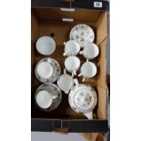 A collection of Wedgwood Wild Strawberry tea ware (26)