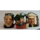 Royal Doulton large character jugs Smuggler D6676,