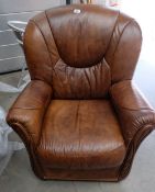 Leather Italian archair