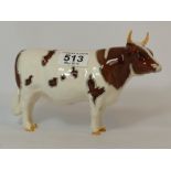 Beswick Ayrshire bull 1454B (restored ear)