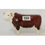 Beswick Hereford bull 1363A