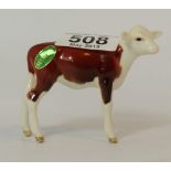 Beswick hereford calf 1249E