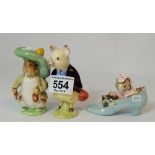 Beswick Beatrix Potter figures Pigling Bland BP3A,